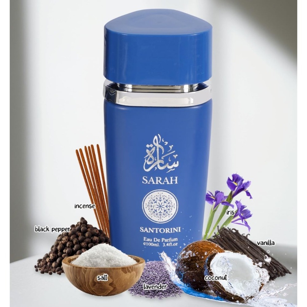 Secret Plus Sarah Santorini Eau De Parfum 3.4 fl oz 100ml Spray New In Box - Picture 2 of 4